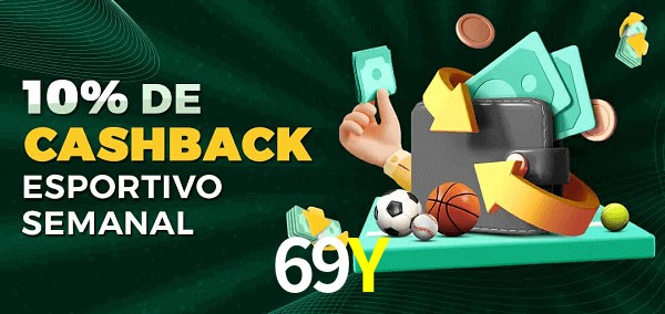 10% de bônus de cashback na 69Y