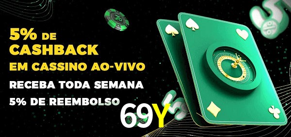 Promoções do cassino ao Vivo 69Y